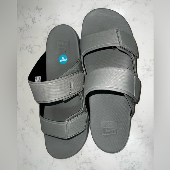 Reef Black Slide Sandals - Picture 1 of 10